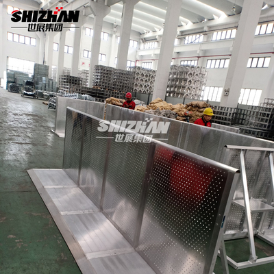 Aluminium Outdoor Concert Event Crowd Control Gate Barrier Barricade