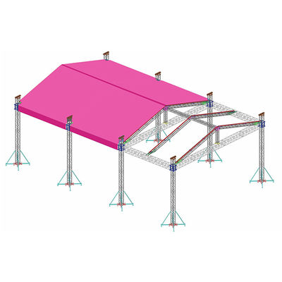 Aluminum Stage Truss System 300kg Load Capacity Quick Installation