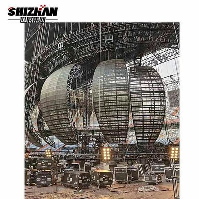 10 Foot Lighting Heavy Duty Truss Long Span Steel Truss Structure
