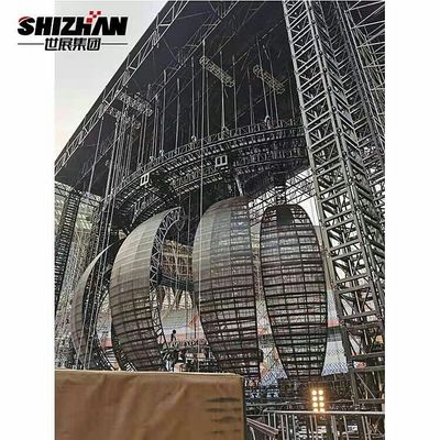 10 Foot Lighting Heavy Duty Truss Long Span Steel Truss Structure
