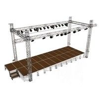 Event Aluminum Spigot Truss Silver Color 290mm