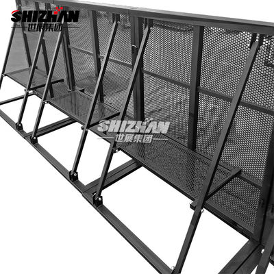Concert Metal Crowd Control Barrier Anti Slip 1x1.2x1.2m