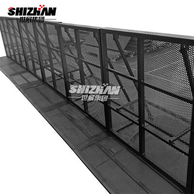 Steel Q235 Concert Mojo Crowd Control Barricade Folding