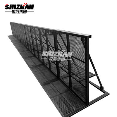 Steel Q235 Concert Mojo Crowd Control Barricade Folding