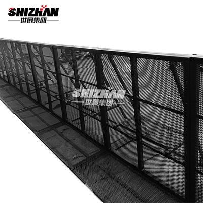 Steel Q235 Concert Mojo Crowd Control Barricade Folding