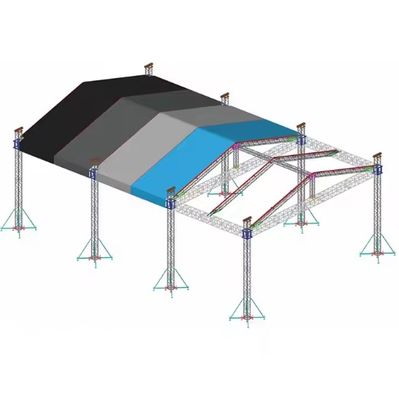 12 Inch Aluminum Spigot Square Box Event Truss Quick Connection