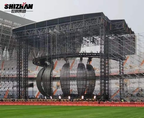 10 Foot Lighting Heavy Duty Truss Long Span Steel Truss Structure